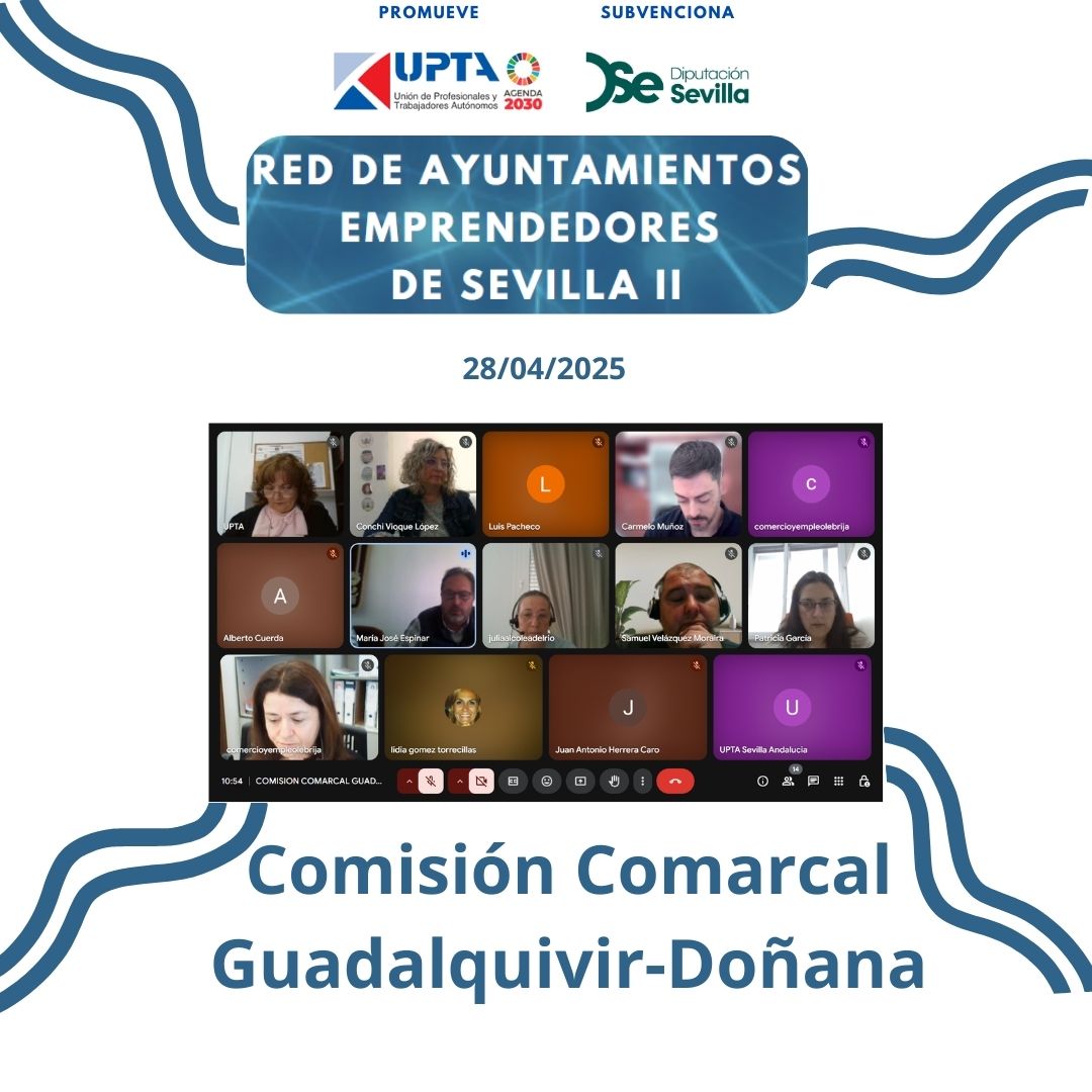 Collage Comisión Comarcal Guadalquivir-Doñana
