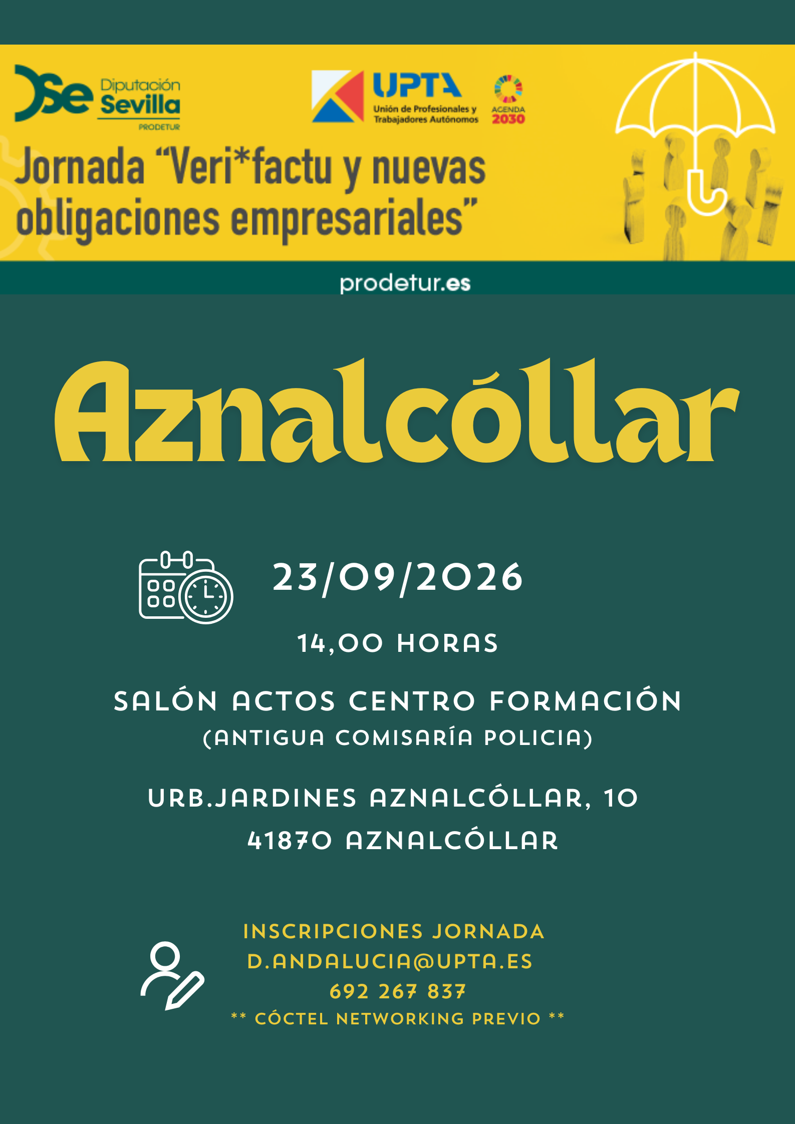 CARTEL AZNALCOLLAR 230926